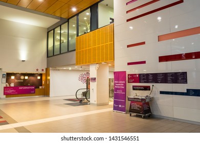 Melbourne, Australia - June 7, 2019: The Royal Women's Hospital Is A Specialist Maternity, Gynaecology, Neonatal And Women's Health Hospital.