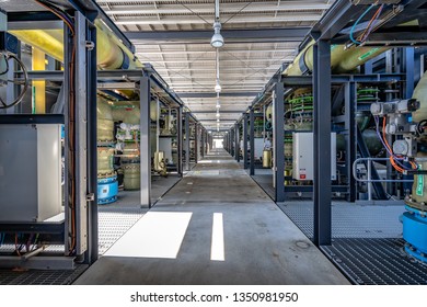 Melbourne, Australia - Mar 16, 2019: Victorian Desalination Plant