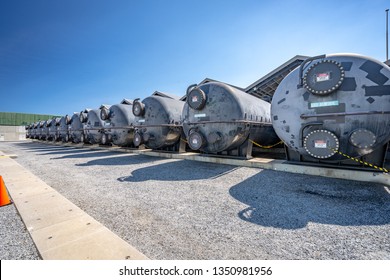 Melbourne, Australia - Mar 16, 2019: Victorian Desalination Plant