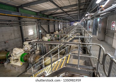 Melbourne, Australia - Mar 16, 2019: Victorian Desalination Plant