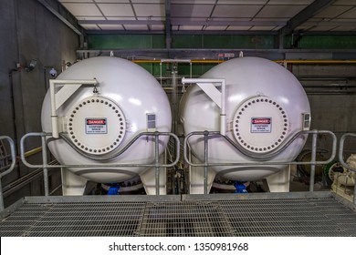 Melbourne, Australia - Mar 16, 2019: Victorian Desalination Plant