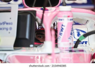 MELBOURNE, AUSTRALIA - MARCH 15: Lance STROLL Of Racing Point Force India F1 Team In The Pitlane During 2nd Practice On Day 2 Of The 2019 Formula 1 Australian Grand Prix