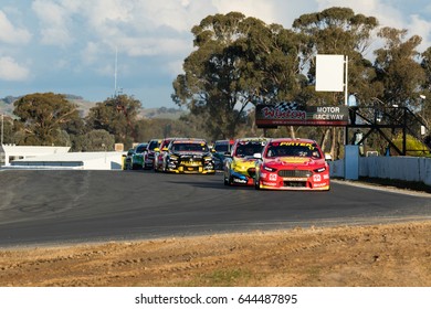 MELBOURNE, AUSTRALIA  May 20: Scott McLaughlin   17  Driving For DJR Team Penske/Shell V-Power Racing During Race 9 Of The The Virgin Australia Supercars Championship 