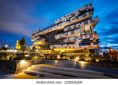 Melbourne, Australia - Nov 6, 2018: Brand New Primary School In South Melbourne