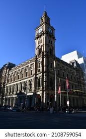 Melbourne, Australia - September 3, 2019: Melbourne Town Hall.