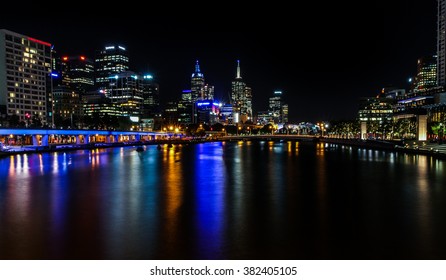 Melbourne Central Business District Nightlife, Melbourne, Australia