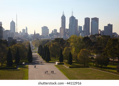 Melbourne City Landscape Stock Photos Images Photography Shutterstock