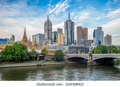 Melbourne city business district (CBD), Australia