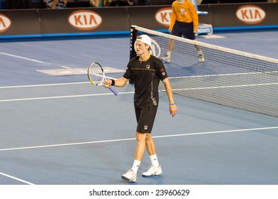 MELBOURNE - JANUARY 19: Tennis Player Andreas Seppi, Italy At The Australian Open On  January 19, 2009 In Melbourne Australia.