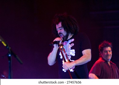 MELBOURNE- MAR 27: The Counting Crows perform live in concert at the Palais Theatre in Melbourne on March 27, 2009.