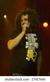 MELBOURNE- MARCH 27: Adam Duritz of the Counting Crows performs live in concert at the Palais Theatre  March 27, 2009.