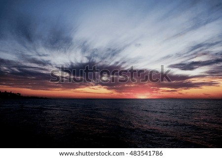 Image, Stock Photo Cape of Light France Ocean