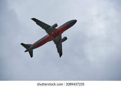 Melbourne, Victoria, Australia
12-09-2021. Flights Both International And Domestic Leaving Melbourne's Tullamarine Airport After Travel Restrictions Ease