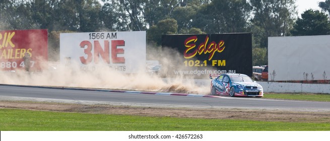 MELBOURNE, WINTON/AUSTRALIA, 22 MAY , 2016:  Race 11 Of The Vigin Australia Supercars Championship At Winton Raceway.