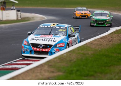 MELBOURNE, WINTON/AUSTRALIA, 22 MAY , 2016: Virgin Australia Supercars Championship  - Scott McLaughlin (Wilson Security Racing) During Race 10 At Winton.