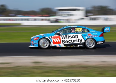 MELBOURNE, WINTON/AUSTRALIA, 22 MAY , 2016: Virgin Australia Supercars Championship  - Scott McLaughlin (Wilson Security Racing) During Qualifying At Winton.