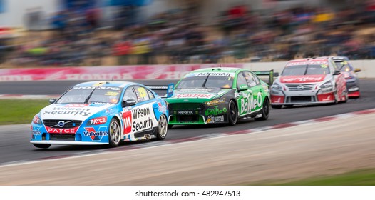 MELBOURNE, WINTON/AUSTRALIA, 22 MAY , 2016: Virgin Australia Supercars Championship  - Scott McLaughlin (Wilson Security Racing) During Race 10 At Winton.