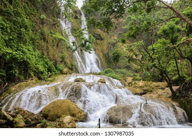 Mele Cascades Waterfall In Vanuatu