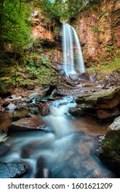 Melincourt Waterfall In The Vale Of Neath