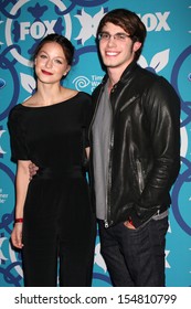 Melissa Benoist, Blake Jenner At The 2013 FOX Fall Eco-Casino Party, The Bungalow, Santa Monica, CA 09-09-13