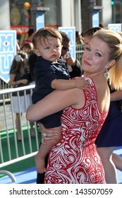 Melissa Joan Hart With Baby At The 