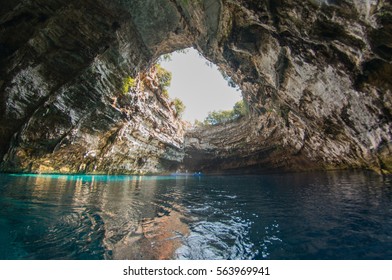 Melissani Cave, Kefalonia, Greece