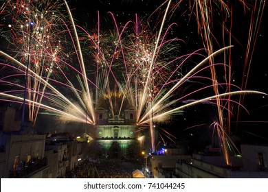 Mellieha Square Celebration Patron Saint Stock Photo 741044245 