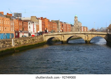 Mellows Bridge In City Of Dublin, Ireland