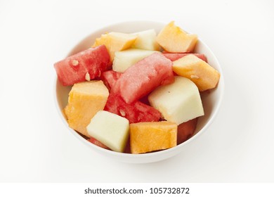 Melon Fruit Cup  With Watermelon, Cantaloupe, And Honeydew