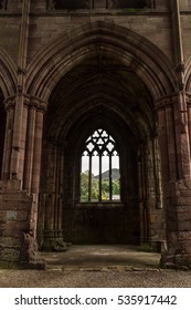 Melrose Abbey Arch Window