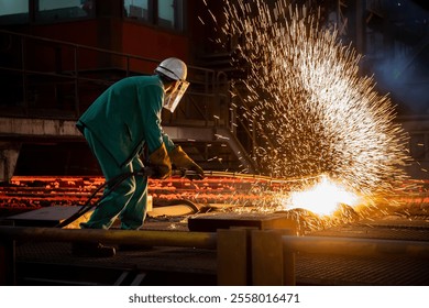 melting metal in the factory - Powered by Shutterstock