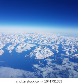 The Melting Sea Ice Around Greenland From The Air