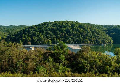 The Melton Hill Hydro Electric Dam In Lenoir City Tennessee