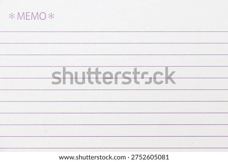 Memo lines paper pattern background