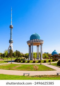 Memorial complex and park in memory of victims of political repression in Tashkent city, Uzbekistan 