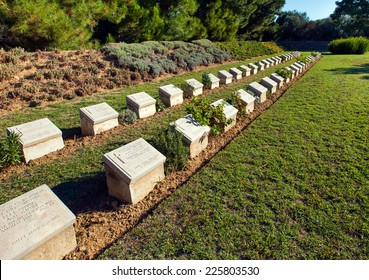 Memorial At The Gallipoli Battle Fields In Turkey