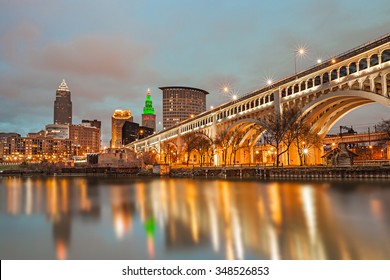 Memorial Highway Bridge, Cleveland, OH.