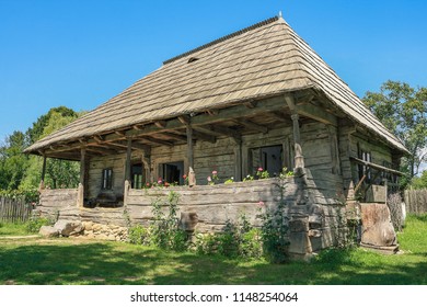 Memorial house of Constantin Brancusi - the place of birth in Hobita Village, Pestisani - Romania