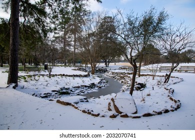 Memorial Park Houston Winter 2021