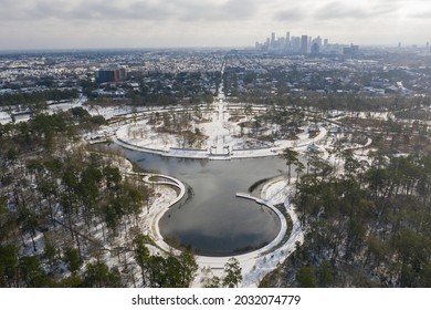 Memorial Park Houston Winter 2021