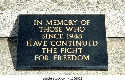 memorial plaque