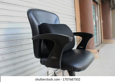 Memory Foam Lumbar Support In Office Chair Outside The Office Area