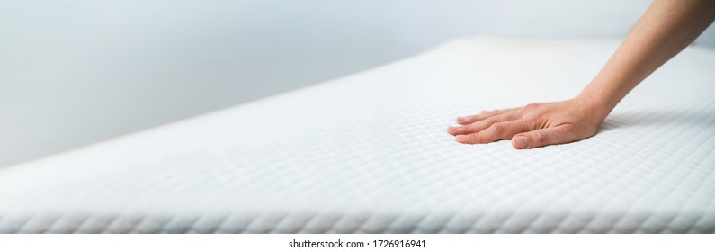 Memory Foam Mattress Or Topper. Choosing Bed In Store 