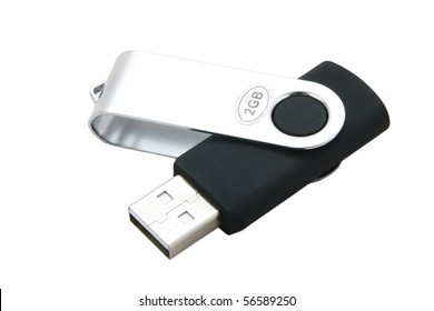 Memory Stick Isolated On White