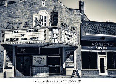 Memphis, TN / United States - 11/10/2018: Stax Museum Of American Soul