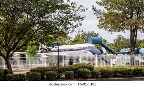 Memphis, TN /USA 10-10-2020 Lisa Marie Presley Airplane In Graceland