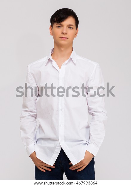 classic white shirt men