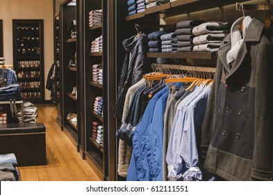 men clothes shopping