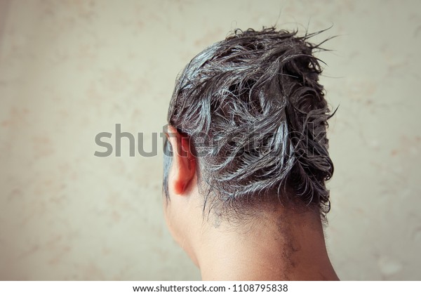 Men Dye Their Hair Black Turn Stock Photo Edit Now 1108795838