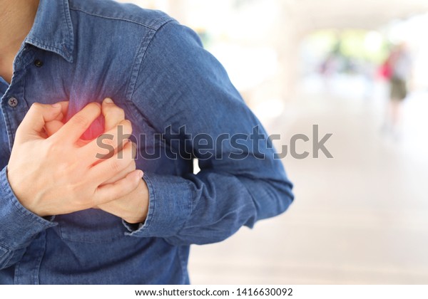 Men have chest pain\
caused by heart disease, heart attack, heart leakage, coronary\
heart disease.